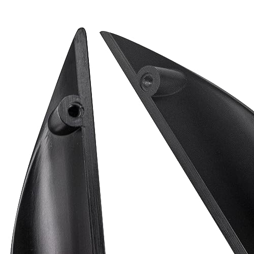 Guolich 2 Pcs Hole Centers 1.25 Inch(32mm) Kitchen Drawer Handle Door Cabinet Pulls Zinc Alloy Handle Modern Black Brushed Brass Hardware for Wardrobe Bathroom Dresser (32mm Black) - Image 2
