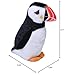 Wild Republic Audubon Birds Atlantic Puffin Plush with Authentic Bird Sound, Stuffed Animal, Bird Toys for Kids and Birders