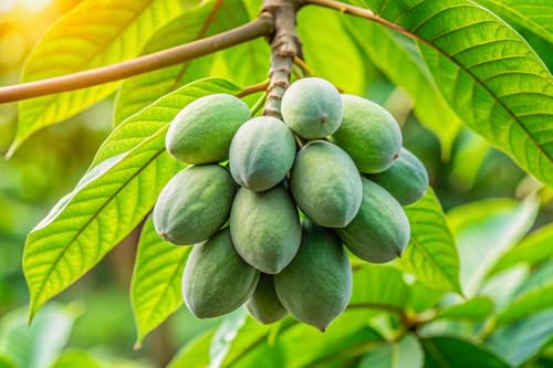 2 Pawpaw Tree Seedlings for Planting - 1 Yr OId Seedlings - American Banana Paw Paw - (2 Seedlings)