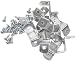 Extra Heavy Duty 3/4" Canvas Offset Clips With Screws 20 Pack