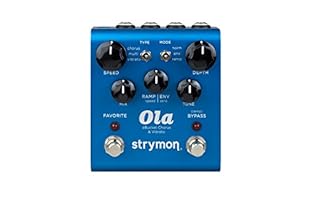 Lush, Organic Chorus & Vibrato Sounds Chorus, Multi & Vibrato Modes 3 Dynamic Modes: Normal, Envelope & Ramp Stereo Input & Outputs True Bypass