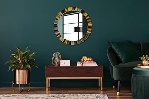 Miroir de salle de bains rond Ø70 cm Tulup pour illuminer votre reflet et votre intérieur