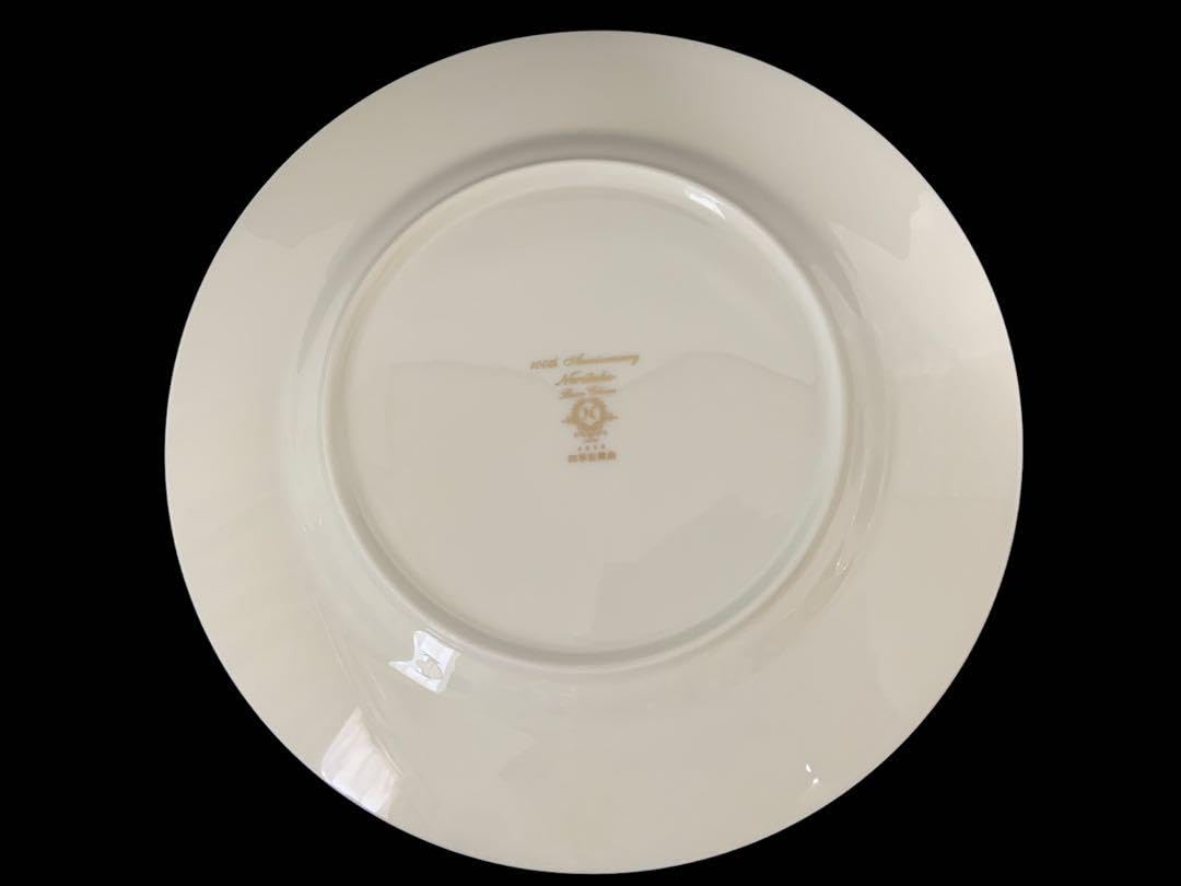Amazon.co.jp: ノリタケ 100周年 四季彩舞曲 梅 27cm ディナー