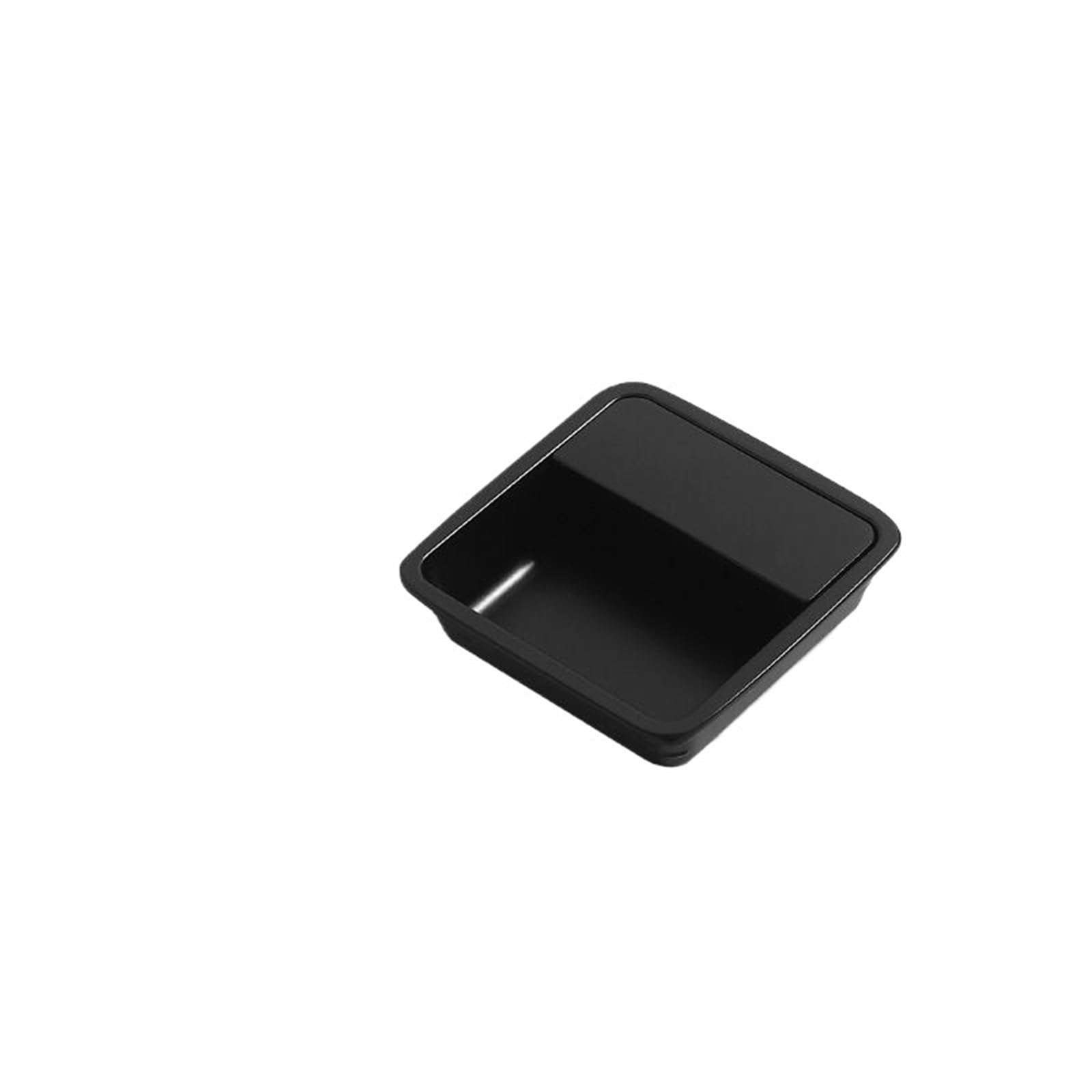 Wenyog One Color Cabinet Pulls Sliding Door Concealed Handle Slotted Embedded Buckle Furniture Handles Wardrobe Push Pull Hidden Kitchen Cabinet Knobs(Matte Black 57Mm)