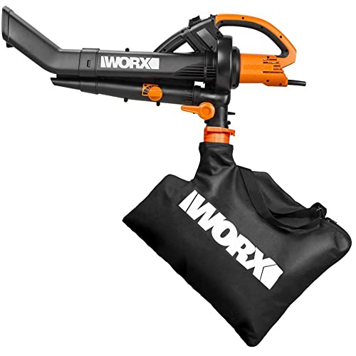 WORX Souffleur Aspirateur Broyeur 3000W WG505E 3-en-1 - 3