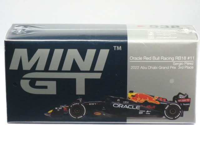 Amazon.co.jp: MINI GT 1/64 Oracle Red Bull Racing RB18 No.11 Abu
