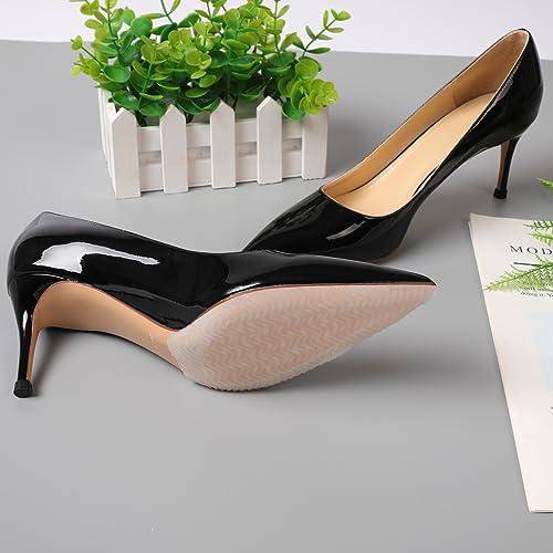 Image of Ashoesert Sole Protector for High Heels, Shoes Grips on Bottom of Shoes,Shoe Bottom Protectors Anti Slip Grips Self Adhesive Silicone Non Slip Shoe Pads (Pack of 2)