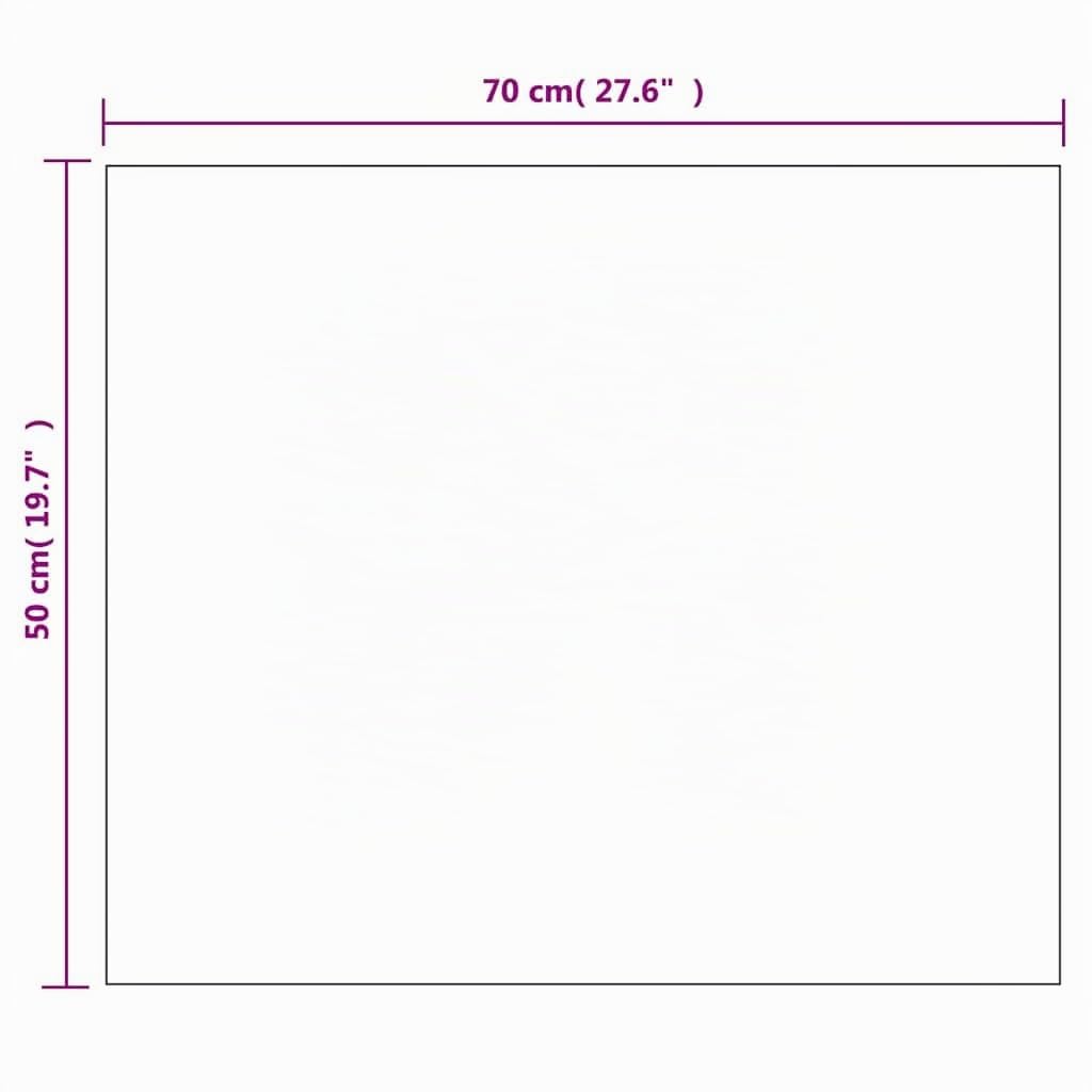vidaXL Espejo de Pared sin Marco con Luces LED Pasillo Entrada Cuarto de Baño Ducha Aseo Colgante Decoración Habitación Salón Rectangular de Vidrio