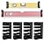 4 Pack Level Holder Universal for all Brands Level Tools, Level Mount Bracket for Storage and Organize on the Wall