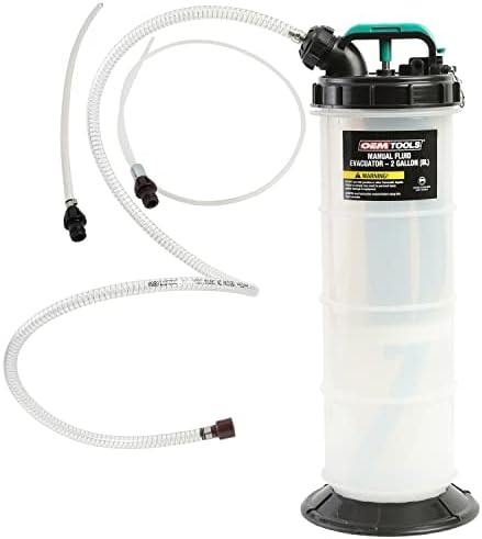 OEMTOOLS 24936 8 Quarts (2 Gallons) Manual Fluid Extractor, Oil Extractor Pump, Automotive Fluid Extractor for Various Oils and Fluids, Oil Pump Extractor