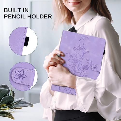 Cas pour Honor Pad X9a Housse Violette Idéale pour le Bureau et Train