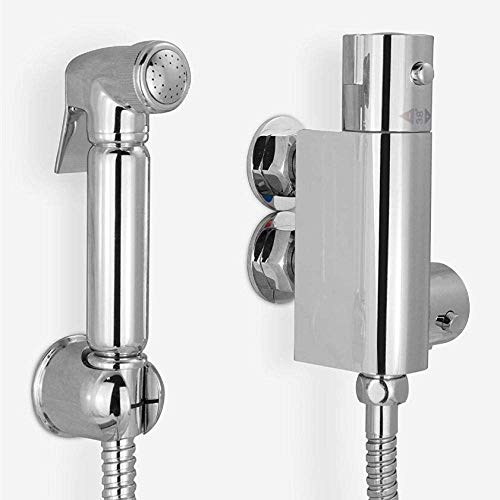 YJYJY Bidet Spray Shower Head Bathroom Toilet Adapter Hose Kit - All Toilet Spray Gun hot and Cold Body Cleaner