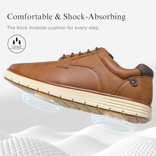 Men's Casual Oxfords Dress Shoes for Men Comfortable Business Formal Sneakers4