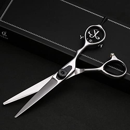 Ciseaux de coiffeur 6 pouces argent pour réussir sa frange sans rater - 5