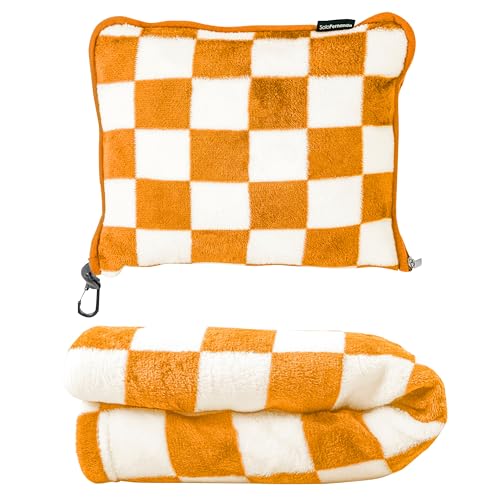 Solo Fernanda Travel Blanket and Pillow, Airplane and Car Blanket,