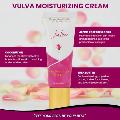 Image of External Vulvar Moisture Cream by Dr. Anna Cabeca - Feminine Skin Moisturizer for Intimate Skin Care - 60 Day Supply