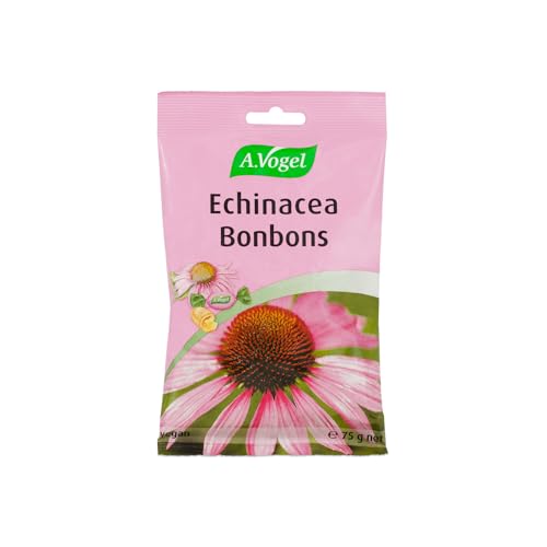 A.Vogel Echinacea Bonbons | Caramelos con Extracto de Echinacea, Grosella Negra y Acerola | Ingredientes Naturales de Plantas Frescas | Bienestar Diario | 75 gramos
