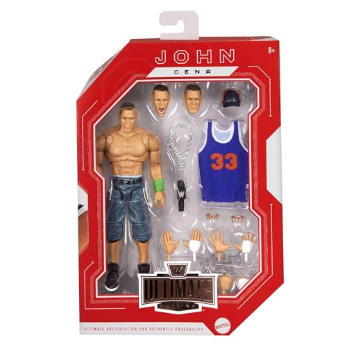 Mattel WWE Ultimate Edition - John Cena, action figure articolata