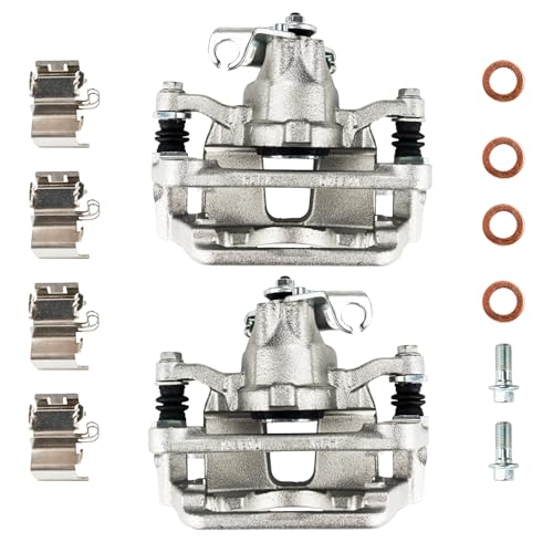 Image of KAX Brake Caliper 18B5398+18B5399, Dodge Grand Caravan 2012-2020, Chrysler Town & Country 2012-2016, Ram C /V 2013-2015, Volkswagen Routan 2012-2014, Rear Left and Right Side 2PC