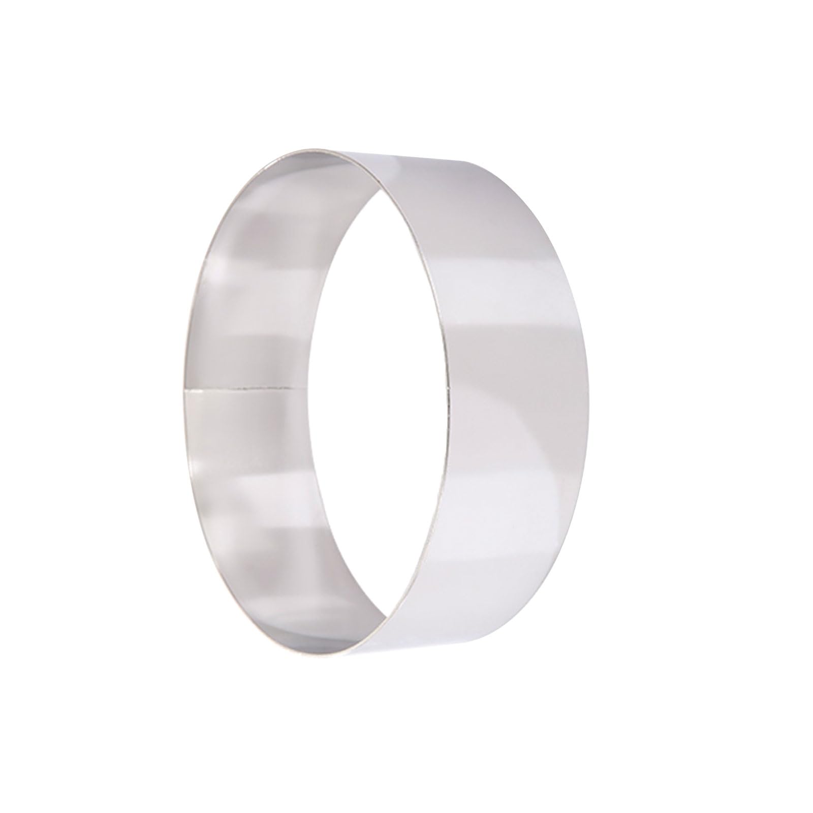 MICFENY Stainless Steels Cake Rings NonStick Dessert Rings Pastries Mold Round Cake Decorating Mold Dessert Baking Tool Enduring