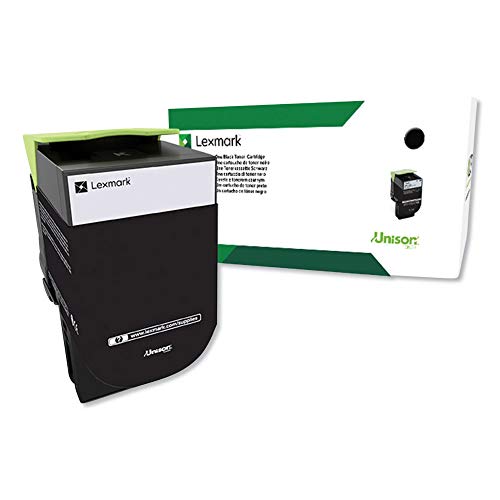 Lexmark 80C0HKG Résolution des Textes Flous avec le Toner Noir Haute Performance Authentique