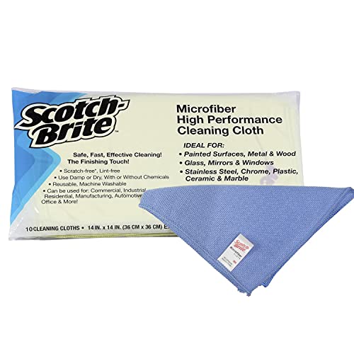 3M Scotch Brite Professional Lint & Scratch Free Microfiber Cleaning Cloth – 350 GSM, Multipurpose Use For Rs. 869 @ 53 %