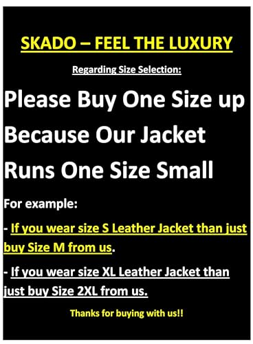 SKADO Women's Leather Blazer Black Genuine Lambskin Leather Blazer Regular 3- Button Short Blazer Winter Cover-Ups4