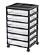 VEVOR 29658 Regal Aufbewahrungsbox Rahmen, Schwarz, 362 x 405 x 685 mm