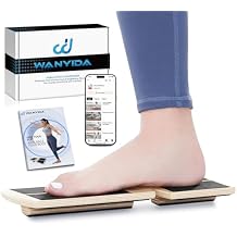 Ankle Foot Strengthener Exerciser for Sprained, Single Leg Balance Board, Posture Corrector, Foot Stretcher for Plantar Fasciitis Relief