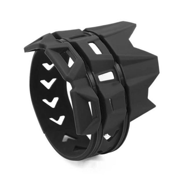 AEPRO - Motorcycle Exhaust Anti Scalding Ring Wrap Tape Cover Moto Accessories For Hondas VARADERO XL1000 Hondas GROM MSX125 Hondas RUCKUS (Black)