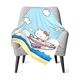 DNBCJJ - Manta de bebé cómoda, diseño de Hello Kitty para