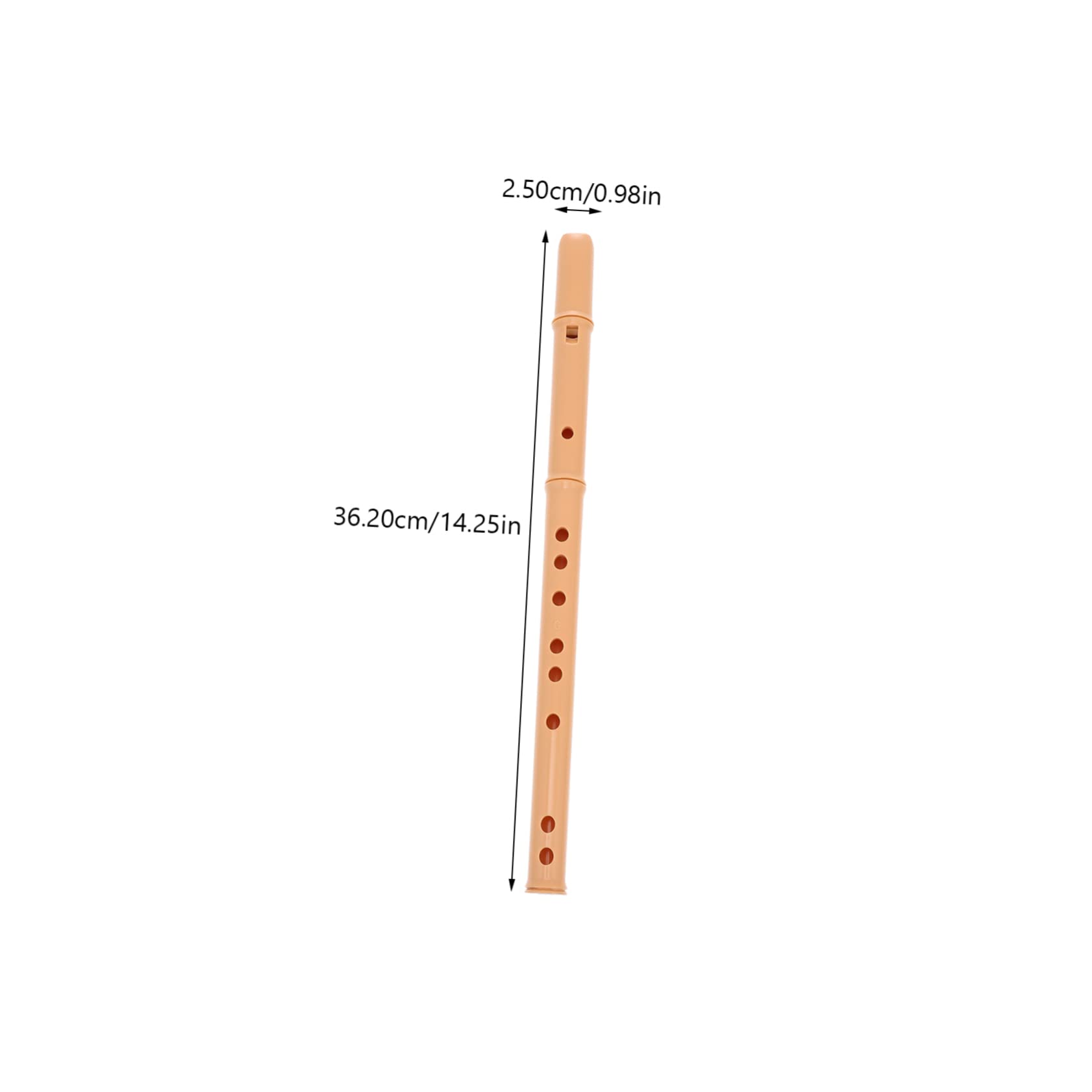 Toddmomy Beginner Music Recorder 6-hole Abs Flute and Girls Practice Clarinet and Safe Material