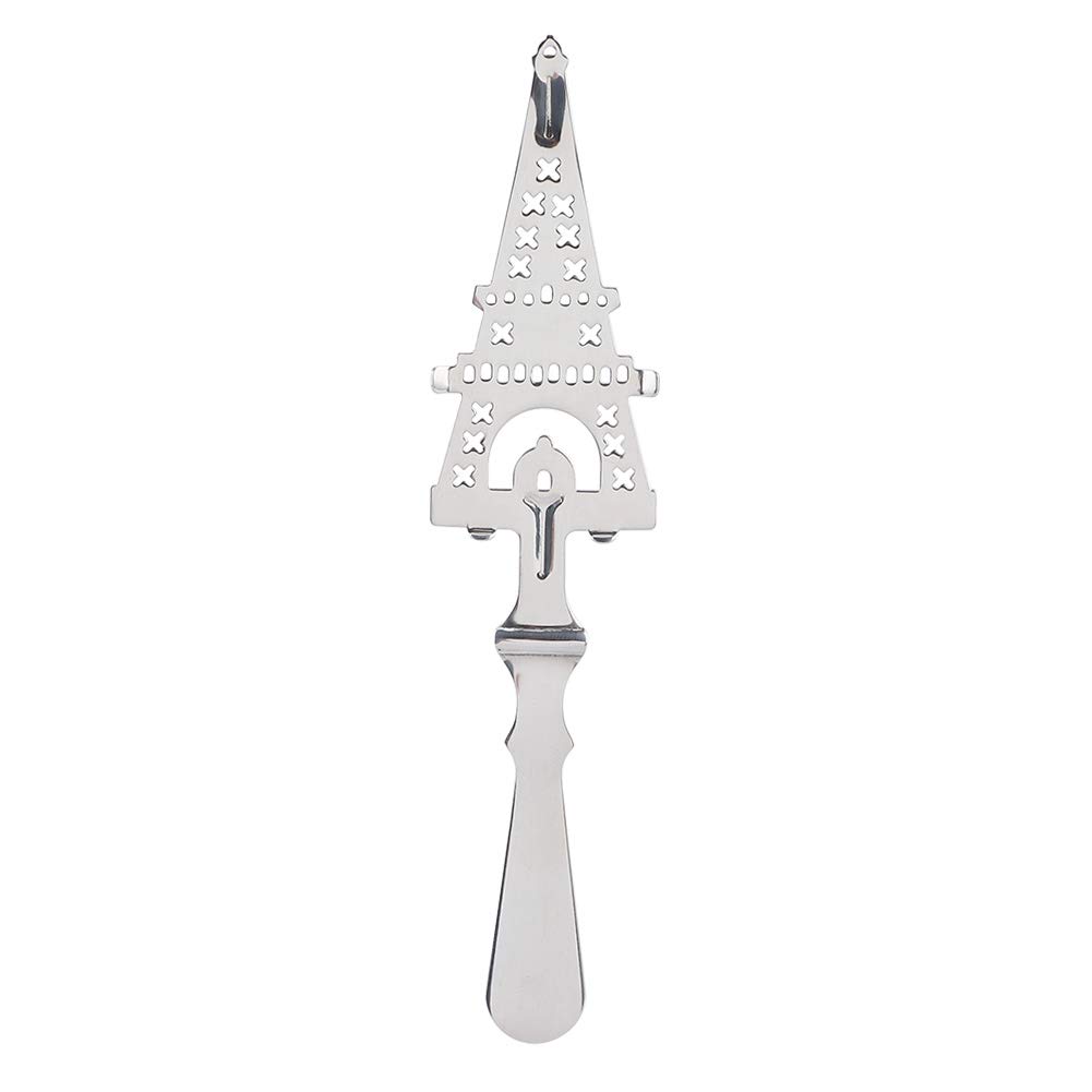 304 Stainless Steel Unique Design Cocktail BarsGlass Cup Drinking Filter Wormwood Spoon(tower)