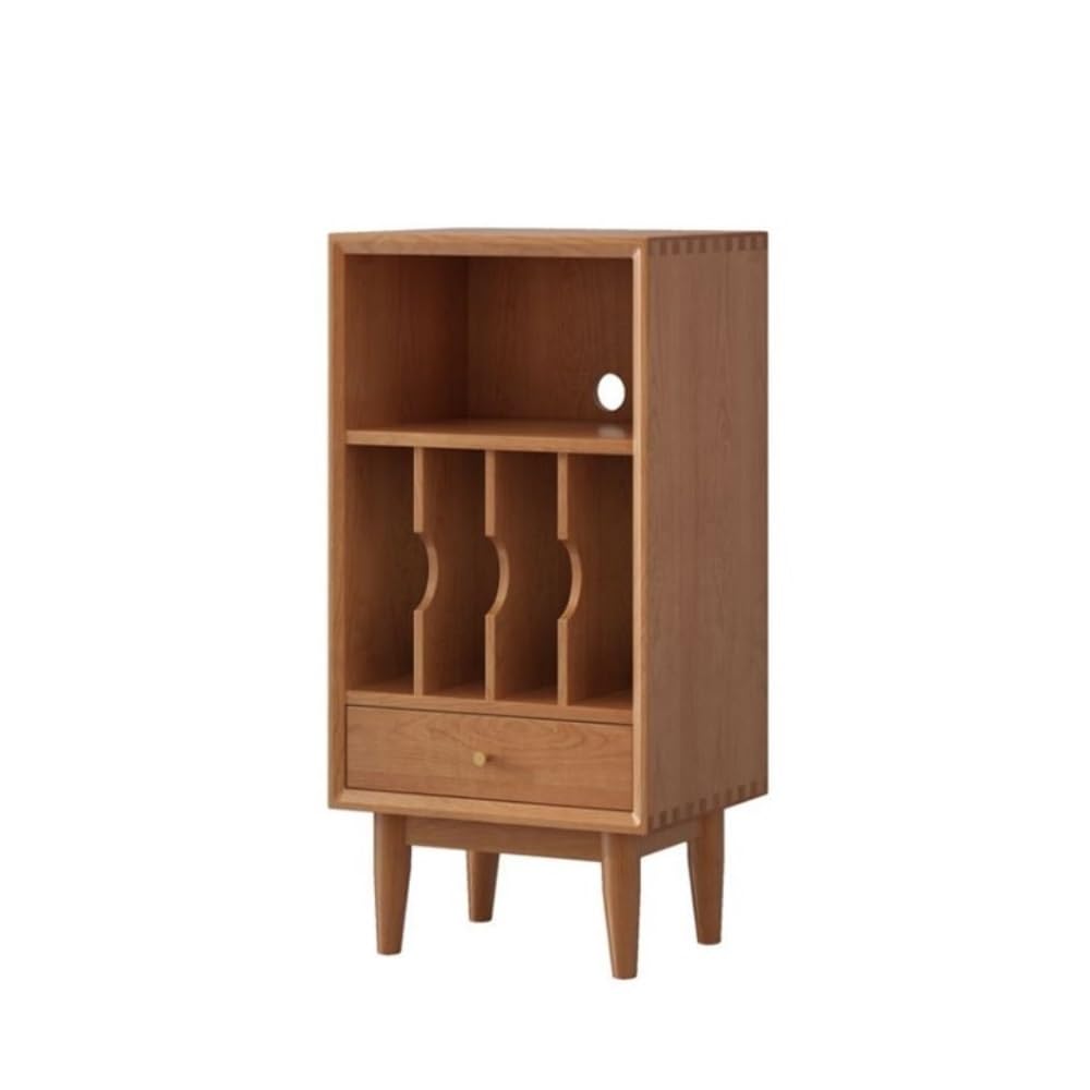 RYUQW3RE Cd Storage Rack Record cabinet solid wood small bookcase storage album display shelf CD magazine record player
