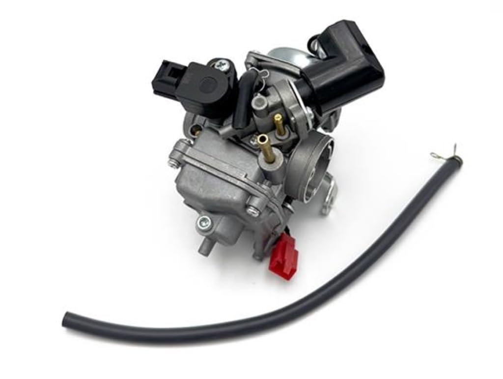Vergaser mit Choke 18mm passend für Peugeot Kisbee Django Speedfight 3 4 Sym Fiddle Orbit 50 4T Euro4