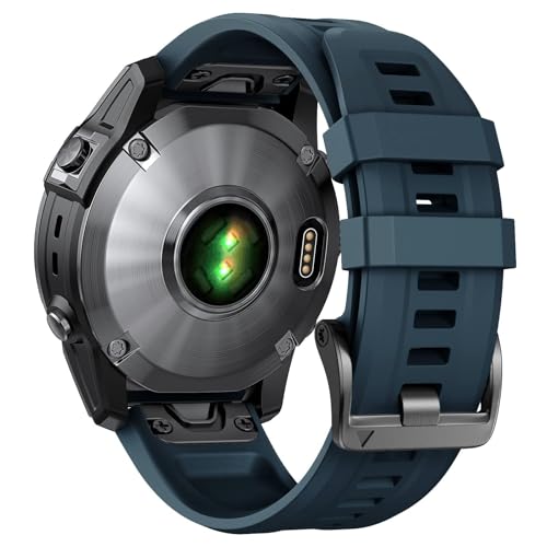 Fenix 7 bandes Quickfit silicone souple pour montre connectée sport 22mm