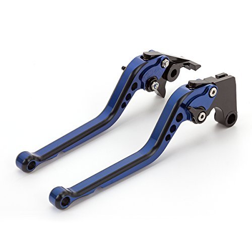 Pair Universal 22mm Motorcycle Adjustable Brake Clutch Lever Master