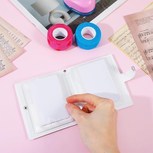 Image of Photocard Binder,3''Photo Album Book for Photos Collection, 40-Photo Capacity Mini Photo Album for Travel Memory Storage and Personal Memorabilia Organization