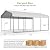 12x20FT Metal Carport,Heavy Duty Carport with Reinforced Frame and Galvanized Steel Roof, Large Outdoor Garage Shelter Shade Car Port for Pickup Trucks, Boats, Cars & Tractors, Farm Tools, Cream White