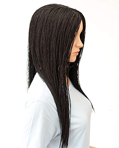 image for Braided Wigs, WOW BRAIDS Twisted Wigs, Micro Million Twist Wig - Color