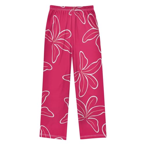 Delicate Rose Boys Pants Boys Athletic Pants Long Pant for Boywith Pockets Wide-Leg Size 6-14Y2