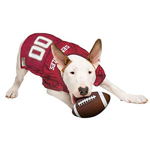 Image of Mirage Pet Products Florida State Seminoles Jersey for Dogs and Cats, Medium