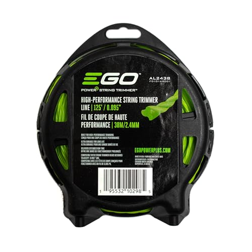 EGO Power+ AL2438 125’ x 0.095” High-Performance String Trimmer Line Compatible with All String Trimmers