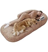 Amazon | 【洗えていつでも清潔】ペットベッド [愛犬と一緒に寝られる