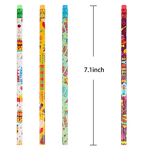 Lápices de colores Happy Birthday x200 piezas miniatura 4