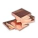 XMRISE Pure Copper Sheet Block Square Flat Copper Plate Tablets Material Industry Mould Metal DIY Handmade Art 100mmx100mm,3.93