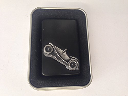 Briquet tempête MG Midget TC Réf136 rechargeable briquet gaz noir 3D