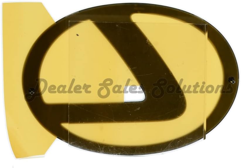 Lexus Genuine "L" Front Chrome Emblem