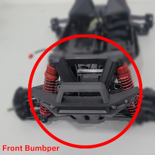 Image of Mirana Spectre 4WD Accessories - Compatible only with The Spectre 4WD Hobby Grade RC Car Toy - Front and Rear Bumper Without LED