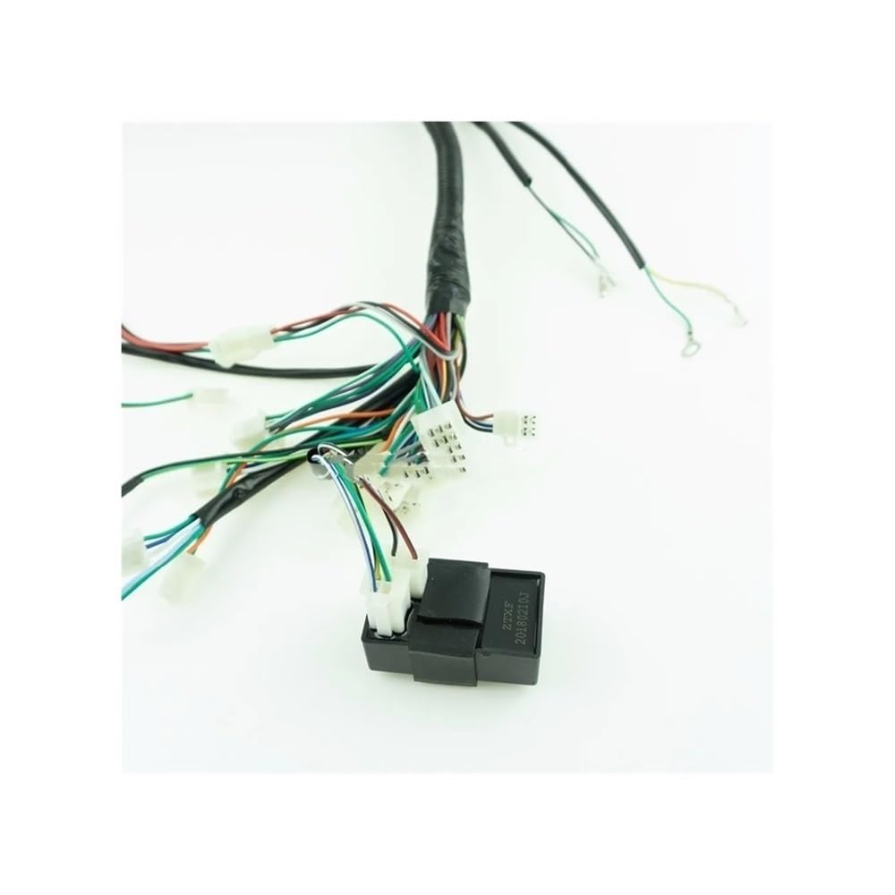 unidad CDI Arnés de cableado completo bobina encendido CDI para 150cc 200cc 250cc 300cc para Lifan para Zongshen para Buggy para arranque eléctrico cuádruple para motor